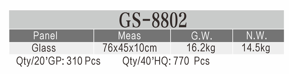 玻璃炉(GS-8802)参数